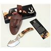 Image 1 : COLLECTORS EDITION 7.5\" BONE HANDLE HUNTER SKINNER KNI
