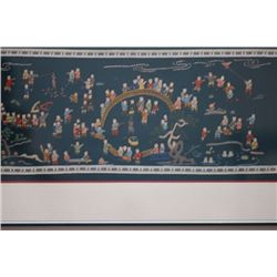 One of a kind hand embroidered silk Japanese Art