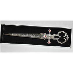 COLLECTORS EDITION 10.5" RENAISSANCE SCISSOR STYLED DAG