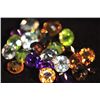 Image 2 : 30.29 CTW MIX SEMIPRECIOUS STONES ROUND (24)