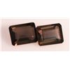 Image 1 : 4.39 CTW SMOKEY TOPAZ EMERALD CUT 9X7MM (2)