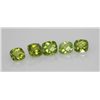 Image 1 : 7.23 CTW PERIDOT CUSHION 7X7MM (5)