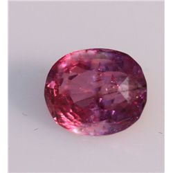 2.62 CTW PINK TOURMALINE OVAL
