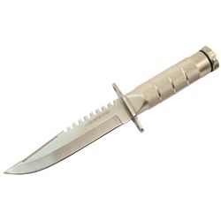 COLLECTORS EDITION 8" SURVIVAL KNIFE W/SHEATH