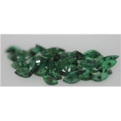 2.92 CTW. EMERALD MARQUISE CUT SIZE 2X4MM (38 PCS)