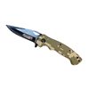 Image 1 : COLLECTORS EDITION 7.5" GREEN HANDLE FOLDING KNIFE W/CL