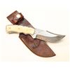 Image 1 : COLLECTORS EDITION 9" HANDMADE HORN/STAG HANDLE DAMASCU