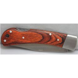 COLLECTORS EDITION SINGLE BOLSTER LOCKBACK KNIFE