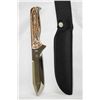 Image 1 : COLLECTORS EDITION CARVED HUNTING KNIFE