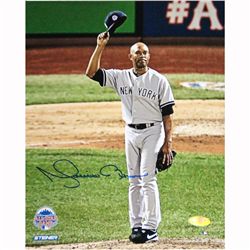 MARIANO RIVERA AUTOGRAPHED TIPPING HAT ALLSTAR GAME PHO