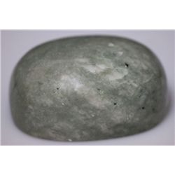 APROX 1217.95 CTW CHINESE WHITE JADE BIG CABUSHION STON