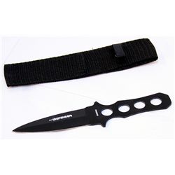 COLLECTORS EDITION 7" THROWING KNIFE W/SHEATH