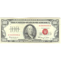 1966 $100 United States Note, XF-AU