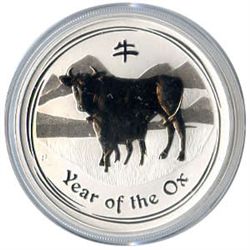 Australian Lunar Silver 1 oz Silver Series II  Ox