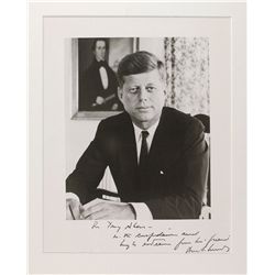 John F. Kennedy 1960 Signed Photograph
