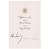 Image 1 : John and Jacqueline Kennedy 1963 Signed Christmas Card
