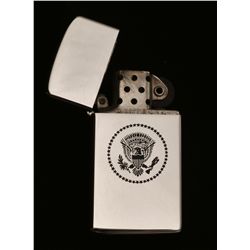 John F. Kennedy 1963 European Trip Lighter Gifted to a Staff Member