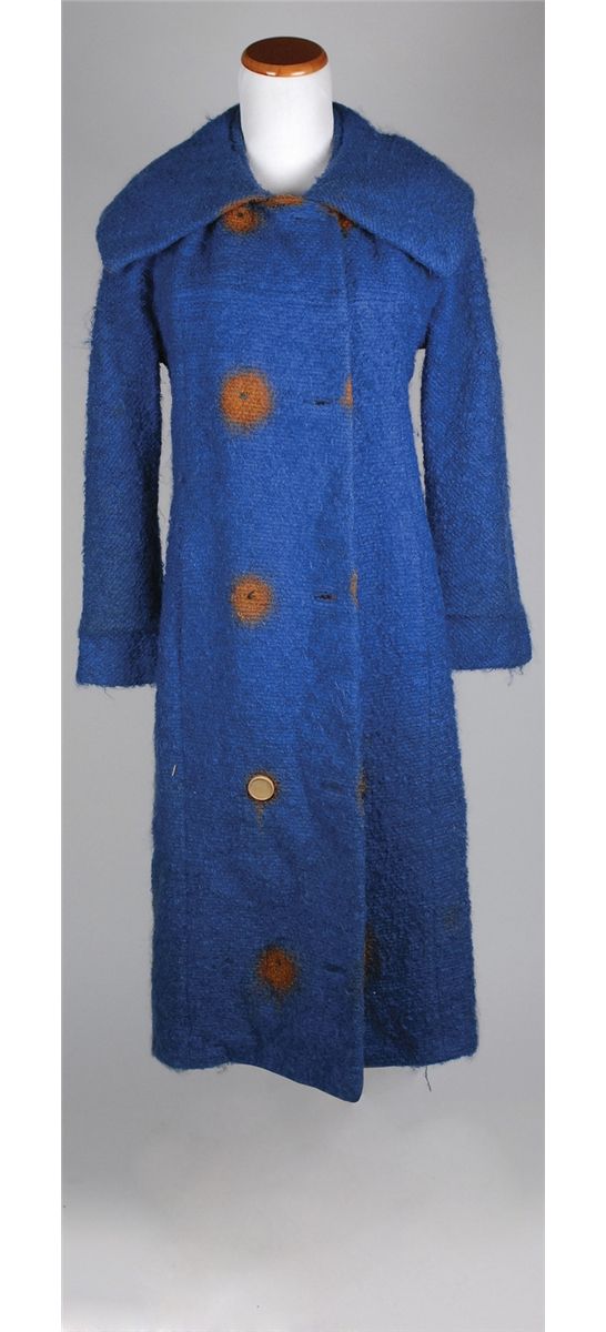 Jacqueline Kennedy’s Blue Mohair Winter Coat