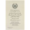 Image 1 : John F. Kennedy Presidential Inauguration Invitation