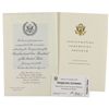 Image 1 : John F. Kennedy Presidential Inauguration Ticket and Invitation Issued to Eleanor Roosevelt