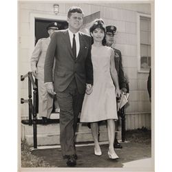 John and Jacqueline Kennedy Photograph
