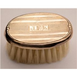 John F. Kennedy’s Sterling Silver Childhood Hair Brush Also Used for John, Jr.