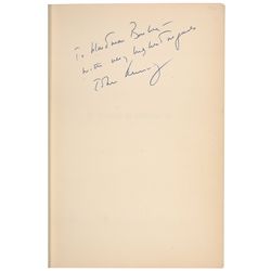 John F. Kennedy Signed Book: Profiles in Courage
