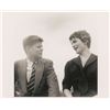 Image 1 : John and Jacqueline Kennedy Photograph Conversing at the Capitol