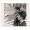 Image 1 : John and Jacqueline Kennedy Photograph Looking Out Over Capitol Hill