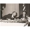 Image 1 : John F. Kennedy and LBJ Photograph Dining in Fort Worth