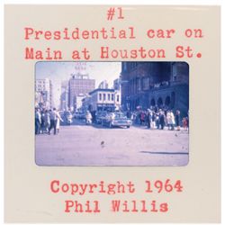 Collection of Twelve 35mm Slides Taken by Phil Willis