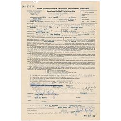 Jack Ruby 1961 Signed Document