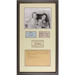 Jack Ruby Congratulatory Telegram and Business Cards