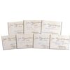 Image 1 : John F. Kennedy Pallbearers Collection of Seven Autographs
