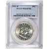 Image 1 : 1951-D FRANKLIN HALF DOLLAR, PCGS MS-64 FBL  WHITE