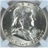 Image 2 : 1953-D FRANKLIN HALF DOLLAR, NGC MS-64 FBL