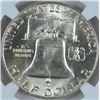 Image 3 : 1953-D FRANKLIN HALF DOLLAR, NGC MS-64 FBL