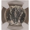 Image 2 : 1945 MERCURY DIME, NGC MS-65