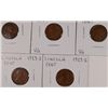 Image 1 : 5-1923-S LINCOLN CENTS AVG CIRC