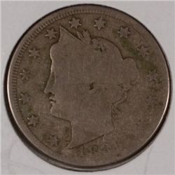 1886 V-NICKEL GOOD