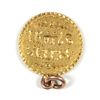 Image 2 : $2.50 GOLD LOVE TOKEN WITH MOUNT. READY TO GO ON A CHAIN