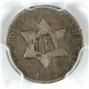 Image 2 : 1852 THREE CENT SILVER PCGS VG 8
