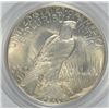 Image 3 : 1921 PEACE DOLLAR PCGS MS62 OGH