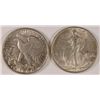 Image 2 : ONE ROLL ( 20 ) MIXED DATE AU WALKING LIBERTY HALF DOLLARS, 1947 AND OLDER