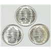 Image 2 : 1946 P-D AND S SET OF BOOKER T. WASHINGTON COMMEM. HALF DOLLARS, MS-65 GEMS!