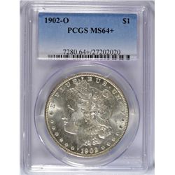 1902 O MORGAN DOLLAR PCGS MS64+ WHITE