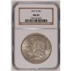 Image 1 : 1921-D MORGAN SILVER DOLLAR, NGC MS-63