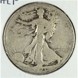 1921-S WALKING LIBERTY HALF DOLLAR GOOD+