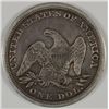 Image 2 : 1847 SEATED DOLLAR VF+