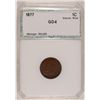 Image 1 : 1877 INDIAN HEAD CENT, PCI  GOOD-4